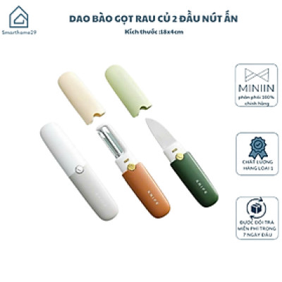 Dao Gọt Hoa Quả Đa Năng 2in1 (Gọt & Nạo) Tiện Dụng Cho Nhà Bếp, Văn Phòng, Dã Ngoại - HÀNG CHÍNH HÃNG MINIIN