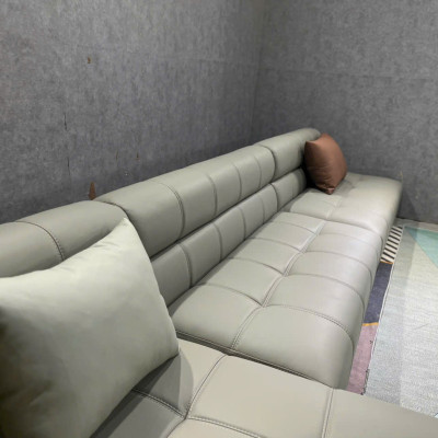 Sofa góc L phòng khách Juno sofa Hugo NK2025 KT 3m5 x 1m8 