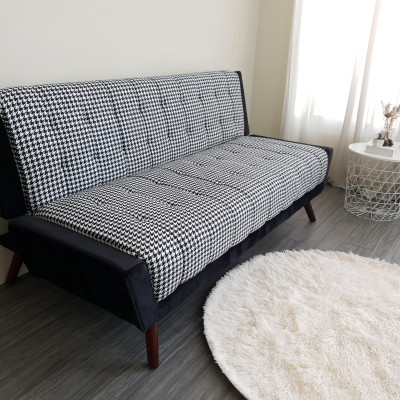 Sofa bed Juno sofa hiện đại màu xám, xanh, caro 