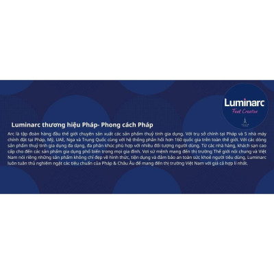 Ly Thấp Uống Nước Thủy Tinh Luminarc Mineral 320ML - bộ 6 ly - H5693