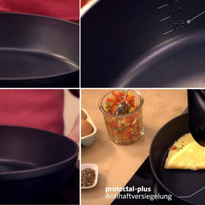 Chảo Chống Dính Fissler Alux Cao Cấp Loại (20cm) - Phân Phối Chính Hãng