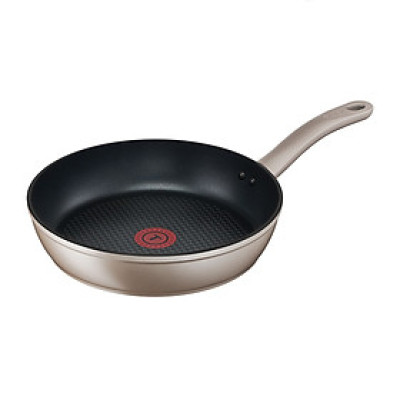Chảo chiên chống dính đáy từ Tefal Sensations H9100614 28cm (Đồng) - Hàng chính hãng
