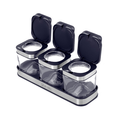 Bộ 3 lọ đựng gia vị Elmich EL1280 - Hàng chính hãng