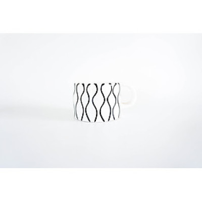 Ly Cà Phê Morning 04 - Họa Tiết Sóng