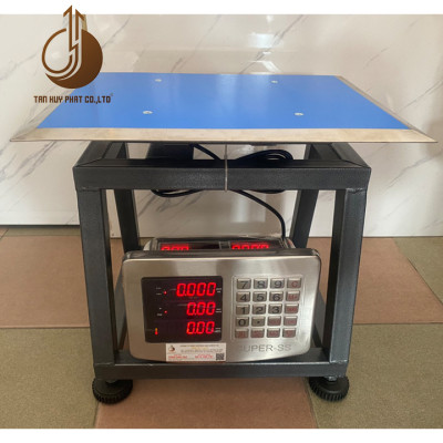 Cân Điện Tử Tính Tiền JPS - Mặt Bàn Cân 300x400MM - Đầu Chống Nước