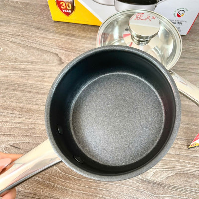 Bộ Nồi Chảo Inox 3 Lớp Liền Khối Kalpen Baby BB14 size 14cm