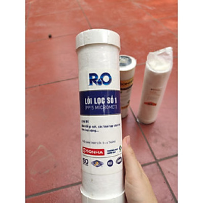 LÕI LỌC NƯỚC Sơn Hà chính hãng ,Lõi lọc thô dùng cho máy lọc R.O gia đình 