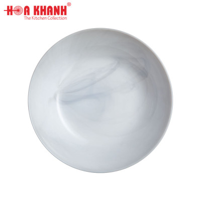Đĩa sâu thủy tinh Luminarc Diwali Granit Marble 20cm - P9835