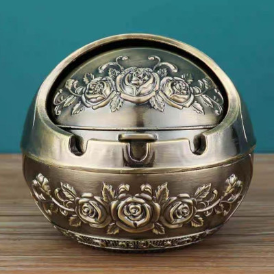 Gạt tàn tinh cầu hợp kim có nắp 