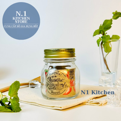Hũ thủy tinh 300ml Quattro Invetro Ý - Hàng Chính Hãng