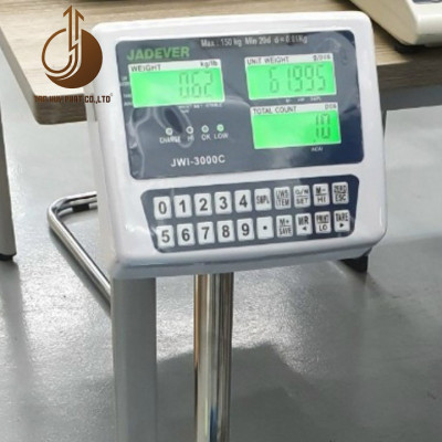 Cân Đếm Số Lượng JWI-3000C - Mặt Bàn Cân 600x800MM