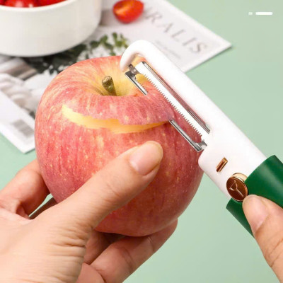 Dao Gọt Hoa Quả Đa Năng 2in1 (Gọt & Nạo) Tiện Dụng Cho Nhà Bếp, Văn Phòng, Dã Ngoại - HÀNG CHÍNH HÃNG MINIIN