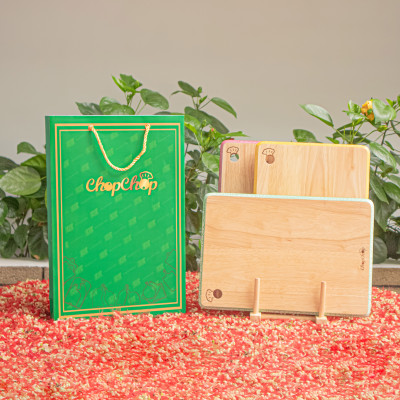 [COMBO] Bộ 3 Thớt Cao Cấp Đa Năng (3 Nến Lung Linh) ChopChop - 01971 | Đạt tiêu chuẩn vệ sinh an toàn thực phẩm