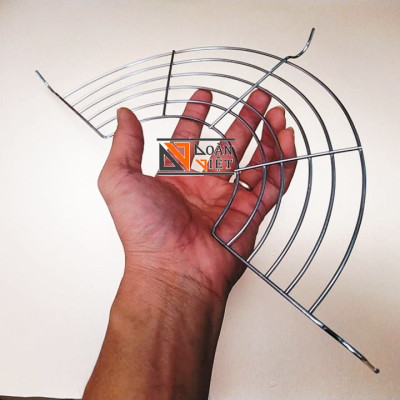 VĨ GÁC CHIÊN INOX - Vỉ gác chảo phơi hong đồ chiên, đồ nướng TIỆN LỢI. Dụng cụ nhà bếp dùng ráo dầu mỡ phù hợp cho mọi GIA ĐÌNH