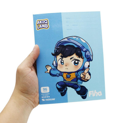 Tập Học Sinh Akooland Thế Giới Học Cụ Thần Kỳ - 4 Ô Ly - 96 Trang 100gsm - Thiên Long TP-NB061/AK (Mẫu Màu Giao Ngẫu Nhiên)