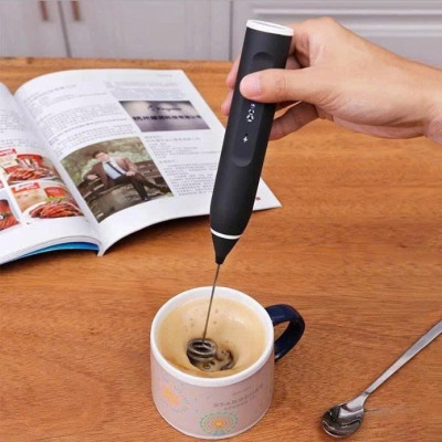 Dụng cụ đánh bọt cà phê cầm tay mini, Máy tạo bọt sữa Chạy Điện Cầm Tay Tiện Lợi