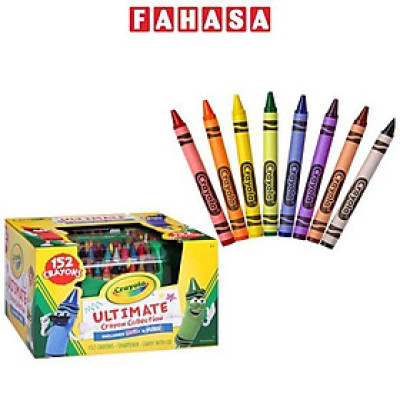 Hộp 152 Bút Sáp Màu Crayon - Crayola 520030