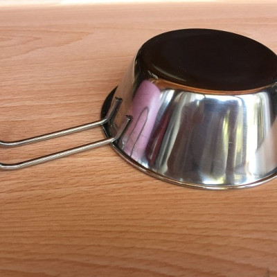 Tô Inox Φ12cm Echo Metal Có Quai Cầm, Treo Tiện Dụng