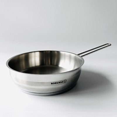 Chảo Inox 304 A2020 24cm - Thổ Nhĩ Kỳ - Hàng Chính Hãng