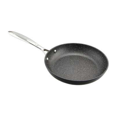 Chảo vân đá tự nhiên Chống Dính, Đáy Full Từ, Có Vung Kính EL-3802, EL-3803, EL-3804 (Elmich Opal) 