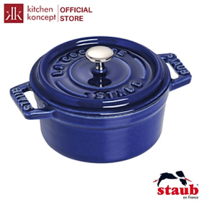 Staub - Nồi tròn màu xanh đen - 20cm (2.2L)