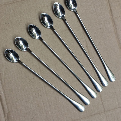 combo thìa muỗng cà phê khuấy đồ uống inox cao cấp - dài 24cm
