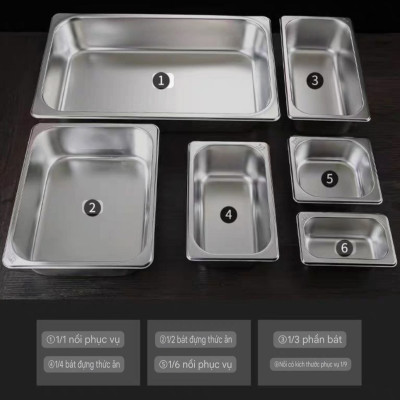 KHAY TOPPING INOX – CHẤT LIỆU CAO CẤP, ĐA KÍCH THƯỚC