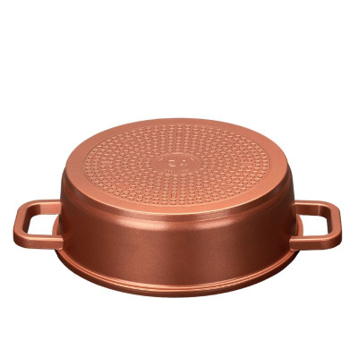 Nồi lẩu Ceramic từ tính Tiger Queen CWCB-24CL - Màu nâu chocolate [24cm - 3.2L] - Chính hãng