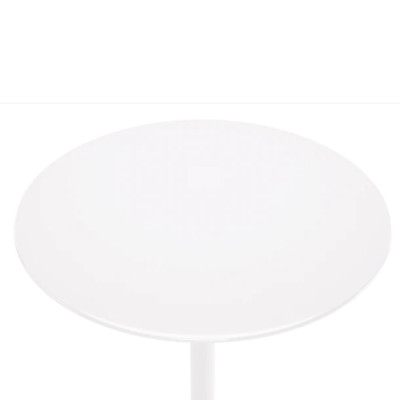 Bàn chân trụ cao đúc composite nguyên khối Bàn bar mặ tròn nhỏ gọn để bình hoa trang trí phòng khách tiêu chuẩn Châu Âu - Livingroom decor bar table TB Tulip -06S