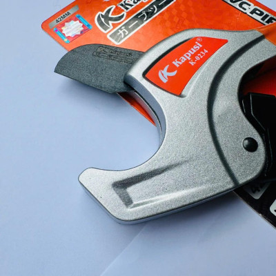 Kéo Cắt Ống  PVC, PPR, PE 42mm KAPUSI tay xám cam K0234