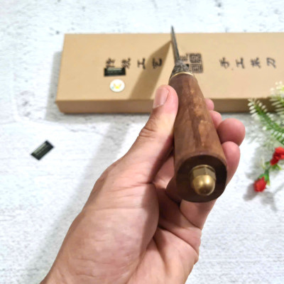 DAO BẾP - DAO THÁI HOA VĂN KHÂU ĐỒNG MÃ A1 DT157 NT topcomshop vn