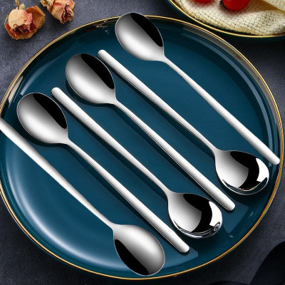 Combo sét 6 thìa, muỗng inox 304 cao cấp, Sản phẩm sáng bóng cao cấp nhất của thìa ăn 