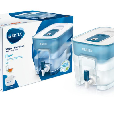 Bình Lọc Nước BRITA Flow Basic Blue - 8.2L (Kèm Maxtra Plus) - Hàng Chính Hãng