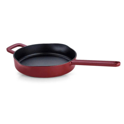 Chảo Gang Fissler Moments 24 cm mầu Đỏ mận hàng chính hãng