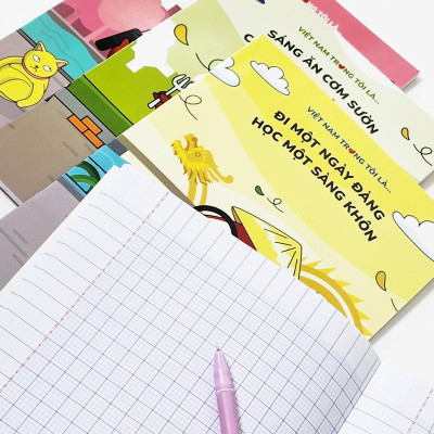 Tập Học Sinh Việt Nam Trong Tôi Là - Miền Nam - 4 Ô Ly - 96 Trang 60gsm - The Sun 02