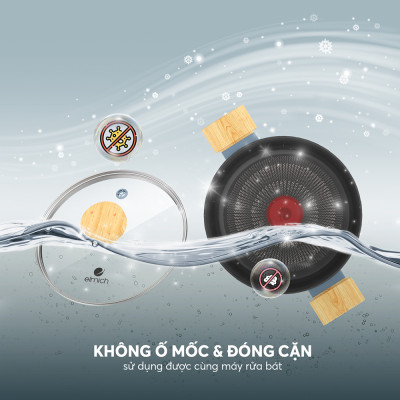 Nồi chống dính vân gỗ Elmich Nature EL-5206MG