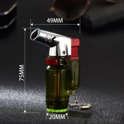 Vỏ Hột Quẹt Bật Lửa Hộp Quẹt Khò Gas 1 Tia Kiêm Móc Khóa Tiện Dụng Hongbo HB-852 Thiết Kế Đẹp Độc Lạ - Giao Màu Ngẫu Nhiên