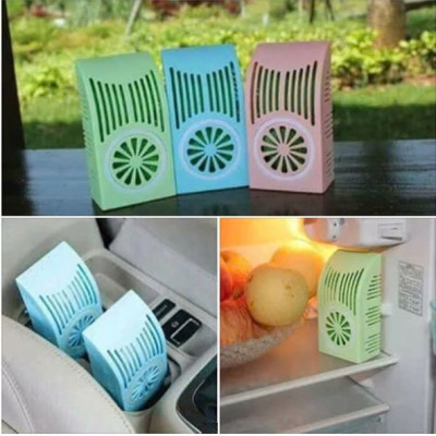 Combo 2 hộp khử mùi tủ lạnh, Hộp khử mùi tủ lạnh - than hoạt tính diệt khuẩn tiện dụng, Hộp Tinh Thể Nano Khử Mùi