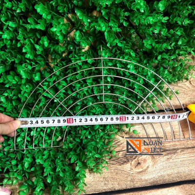 VĨ GÁC CHIÊN INOX - Vỉ gác chảo phơi hong đồ chiên, đồ nướng TIỆN LỢI. Dụng cụ nhà bếp dùng ráo dầu mỡ phù hợp cho mọi GIA ĐÌNH