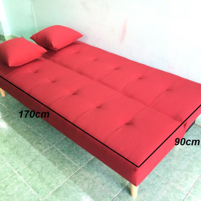 Ghế sofa giường bed xanh dương đậm bộ salon phòng khách SB7-cabo