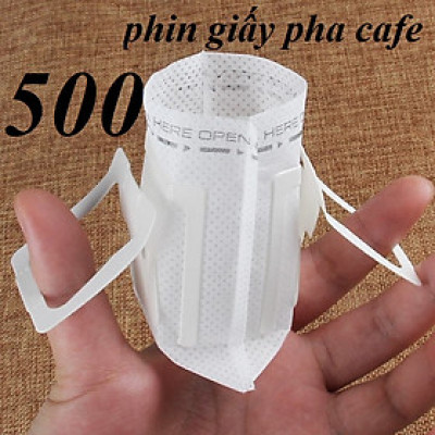 Combo 500 phin giấy pha cà phê đi du lịch