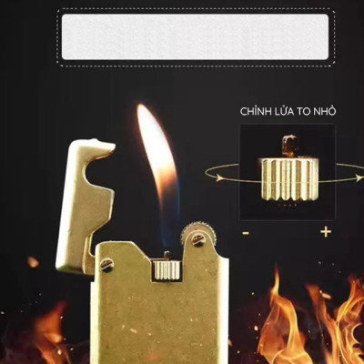 Vỏ Hột Quẹt Bật Lửa Gas Đá Đá Đẹp Độc Lạ Tiện Dụng Promise BNC007 - Nhiều Màu