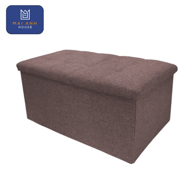 Hộp đôn ghế ngồi Mai Anh House - ghế đôn đa năng dài chất liệu vải Oxfort cao cấp, thân gỗ MDF cứng cáp, mặt nệm êm ái, nội thất thông minh ghế đôn xếp gọn phong cách Thụy Điển sang trọng, tinh tế