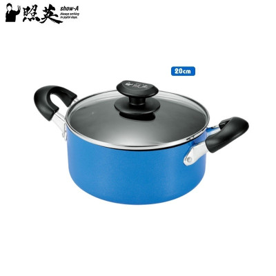 Nồi chống dính cao cấp 5 lớp đáy từ Show-A - Size 20cm - Made in Japan