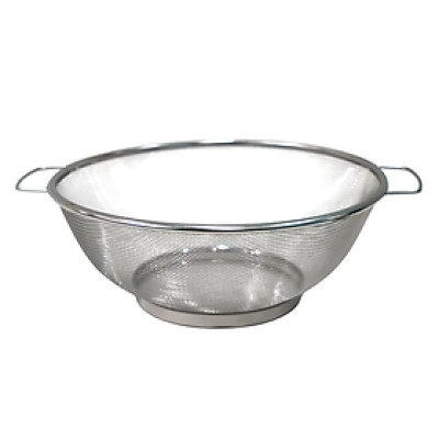 Rây Lọc Thép KACHELA Màu Bạc W24xD24xH8.5Cm |Index Living Mall| Nội Thất Thái Lan