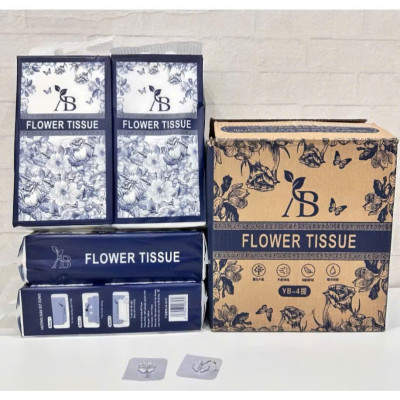 Giấy Rút Treo Tường 5312 Tờ 4 Lớp Cao Cấp - Thùng 4 Túi Giấy Vệ Sinh Đa Năng Tặng Móc Treo -HÀNG CHÍNH HÃNG MINIIN