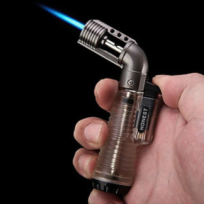 Vỏ Hột Quẹt Bật Lửa Khò 1 Tia Honest BCZ-492 Mỏ Vịt Khò Mạnh Mẽ - Dùng Gas Cao Cấp