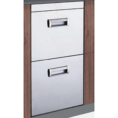 Thùng Gạo 2 Ngăn Kéo Mặt Gương Grob - Hàng Chính Hãng