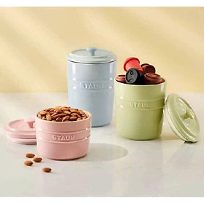 Bộ hũ đựng Staub có gioăng hàng chính hãng