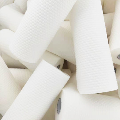 [SIÊU RẺ][Cuộn 50 Tờ] Giấy Lau Nhà Bếp Đa Năng Siêu Dai, Siêu Tiện Lợi - Cuộn Màu Trắng Có Thể Giặt Được